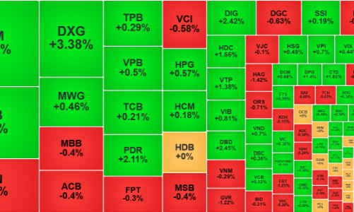 Cổ phiếu blue-chips hãm đà rơi của VN-Index