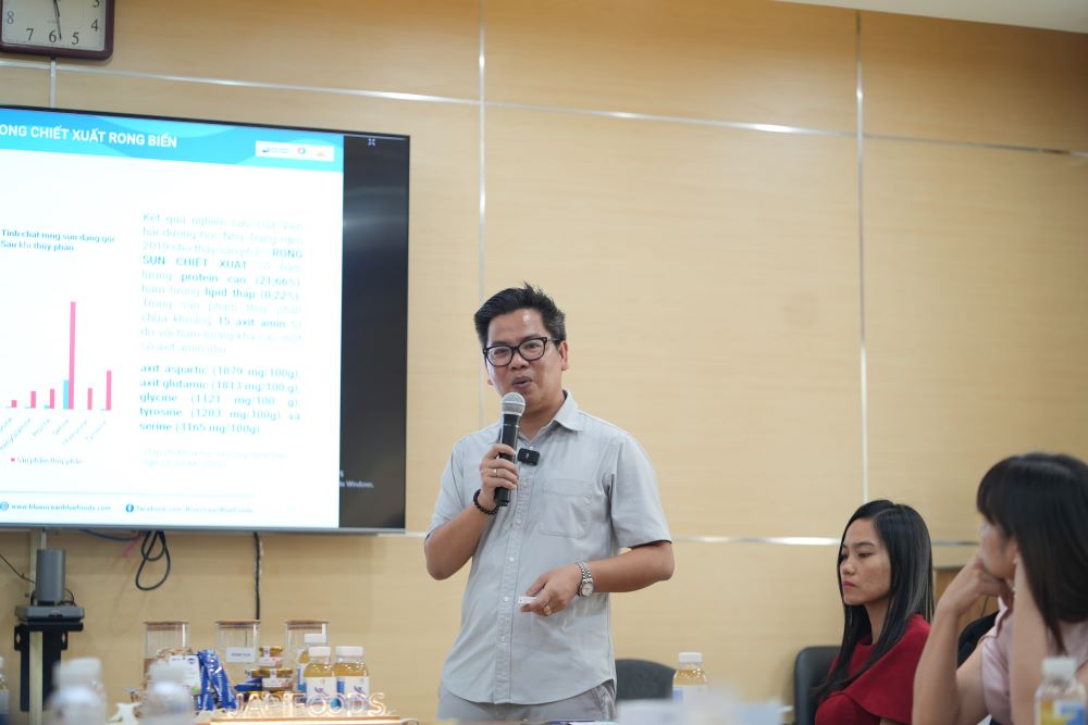 TS. Đinh Xu&acirc;n Lập:&nbsp;&ldquo;Tr&ecirc;n 90% rong biển ti&ecirc;u thụ ở Việt Nam l&agrave; nhập khẩu