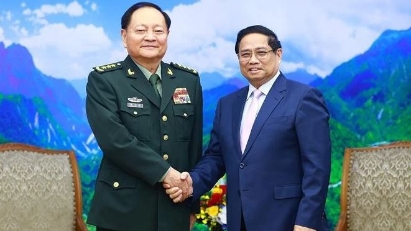 PM receives Vice Chairman of China's Central Military Commission