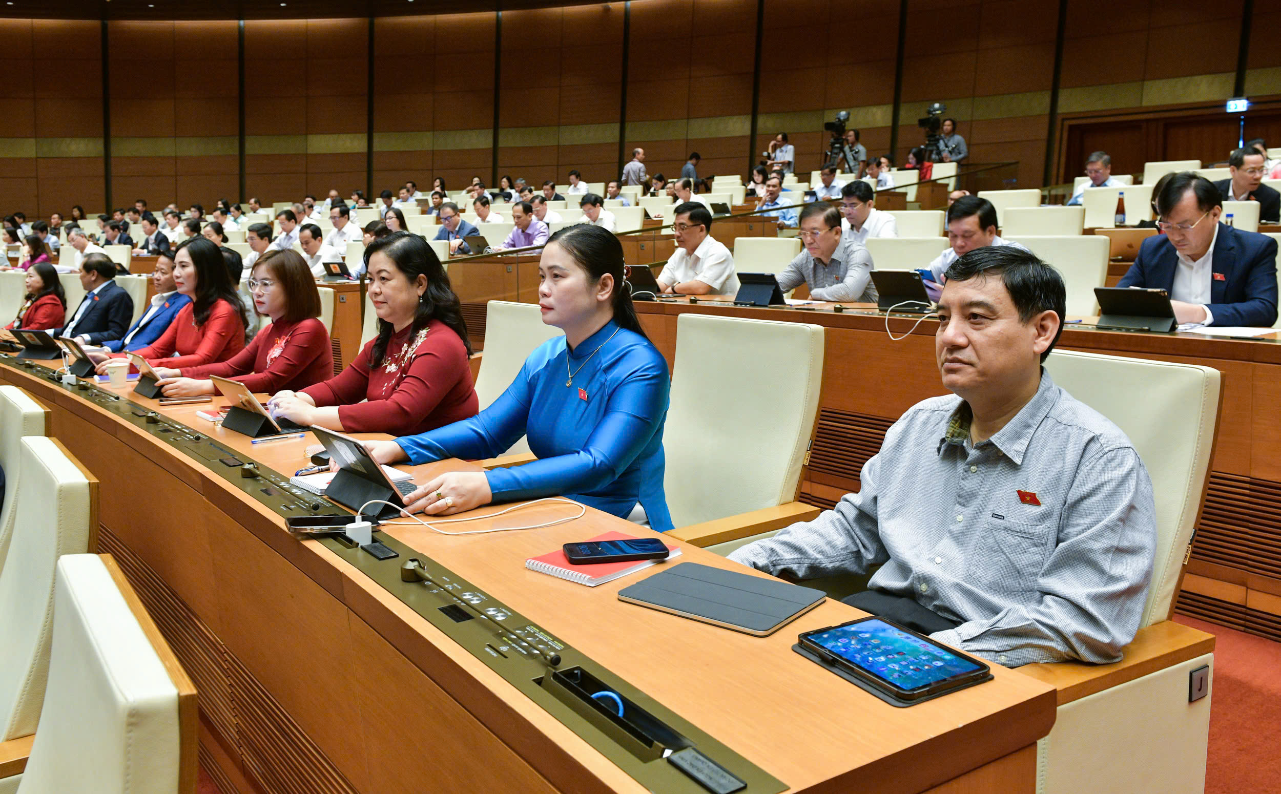 Các đại biểu Quốc hội tại phiên họp. Ảnh: Quochoi.vn