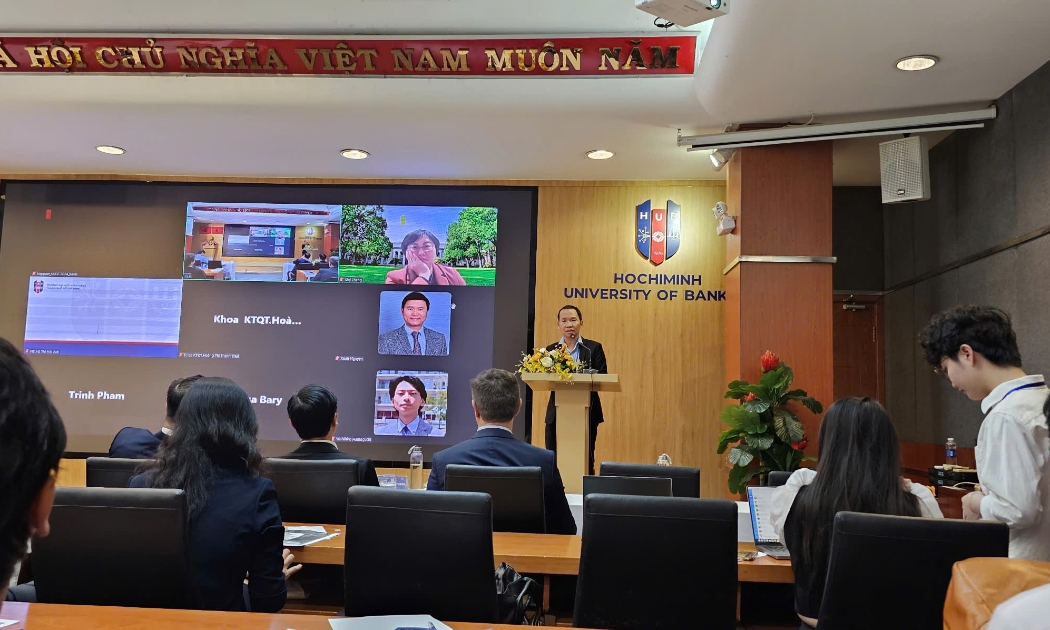 Các nhà khoa học, diễn giả cùng thảo luận xu hướng toàn cầu hóa, tác động môi trường, phát triển kinh tế... tại VSGE 2024.