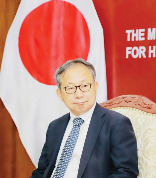 Ngài Yamada Takio, Nguyên Đại sứ đặc mệnh toàn quyền Nhật Bản tại Việt Nam.