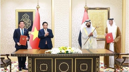 A trade deal that makes a breakthrough in bilateral cooperation between Vietnam and UAE