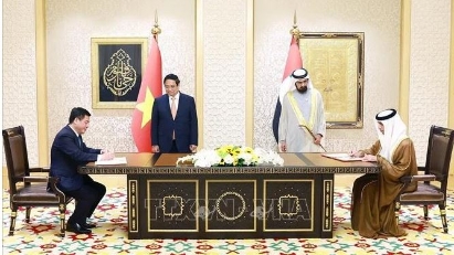  Leaders of Vietnam, UAE agree on key cooperation areas