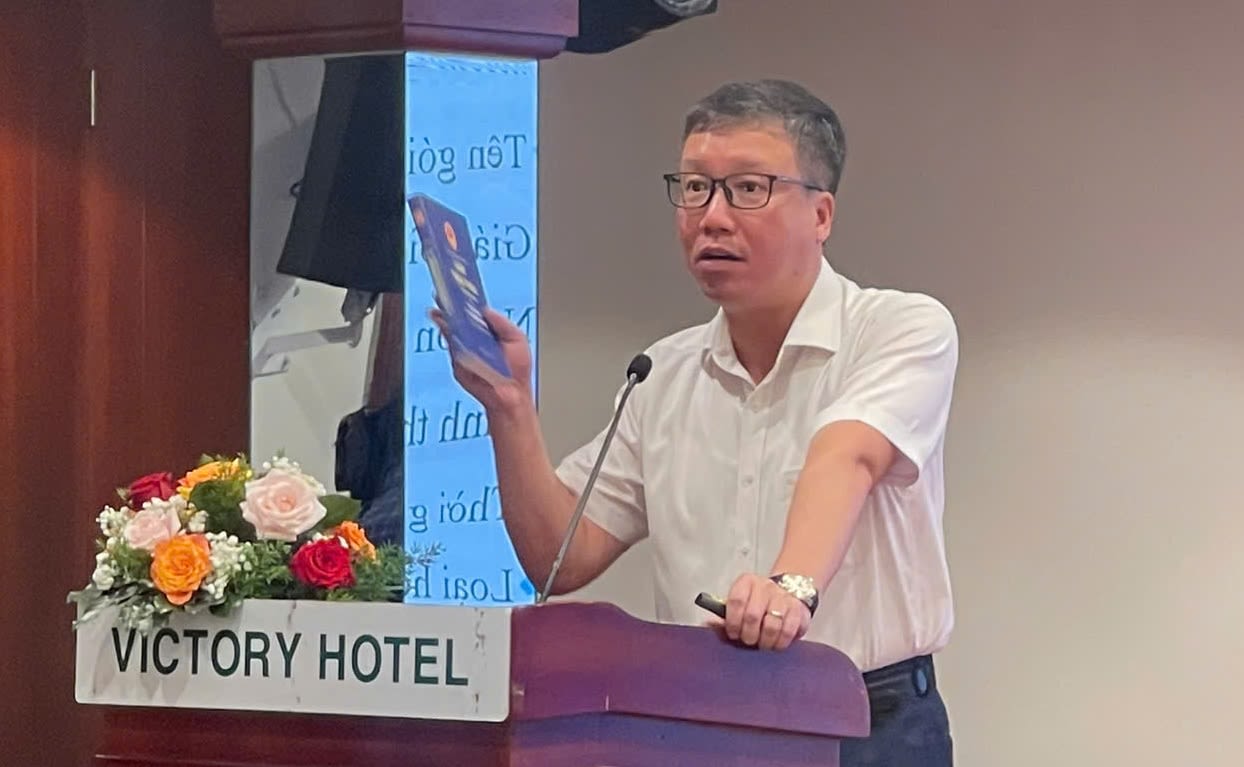 Ông Hoàng Cương, Phó Vụ trưởng Vụ Kế hoạch – Tài chính (Bộ Y tế). Ảnh: Hà Quyên.