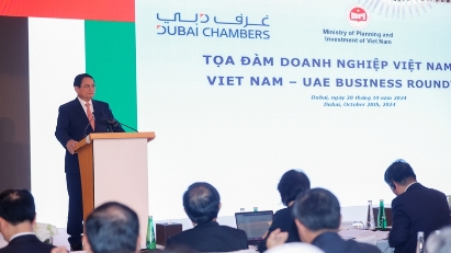 PM attends Vietnam-UAE business roundtable