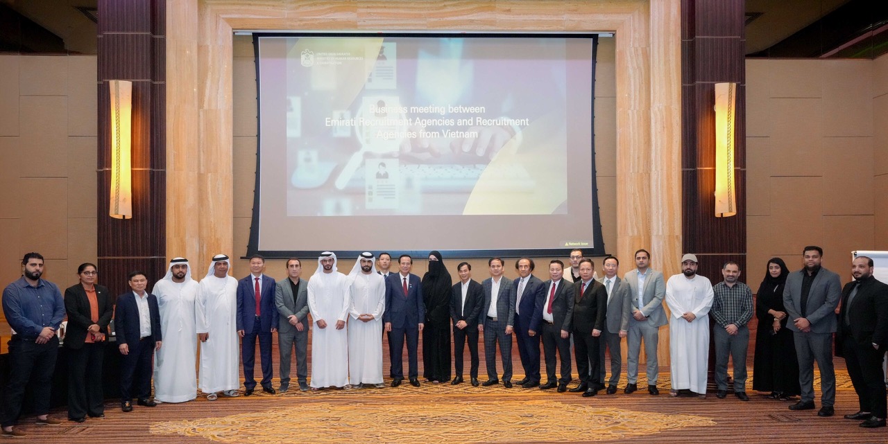 Các đại biểu tham dự Diễn đàn đối thoại hợp tác lao động Việt Nam - UAE. Ảnh: MOLISA.