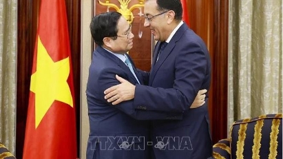 PM Pham Minh Chinh meets with Egyptian Prime Minister in Riyadh