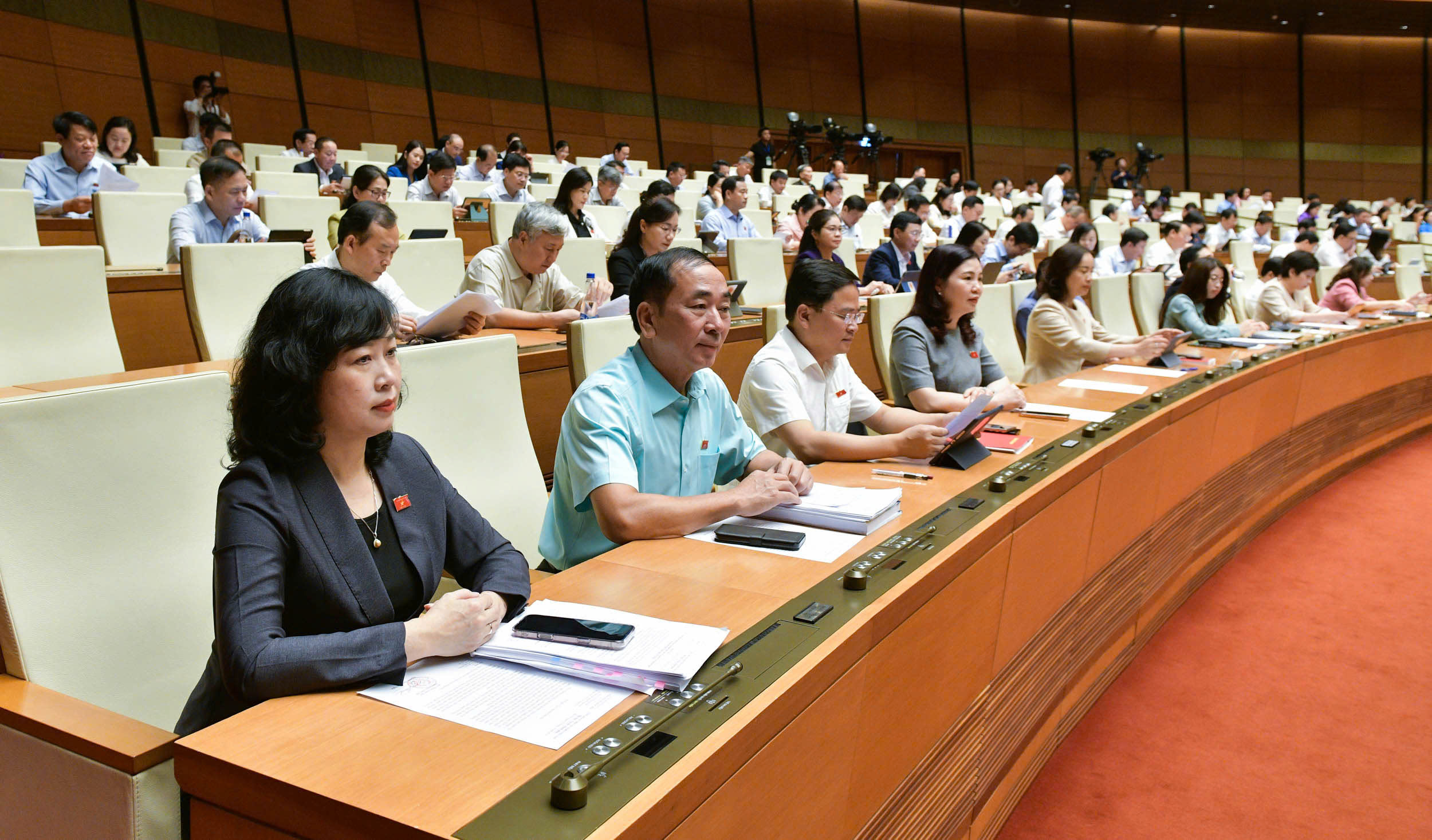 Các đại biểu Quốc hội tham dự phiên họp - Ảnh: Quochoi.vn
