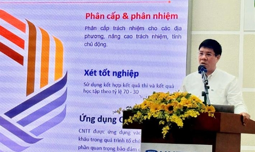 Sẵn sàng nguồn lực, tâm thế tổ chức Kỳ thi đầu tiên thực hiện đổi mới