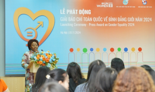 Lần đầu tiên phát động Giải Báo chí toàn quốc về bình đẳng giới 