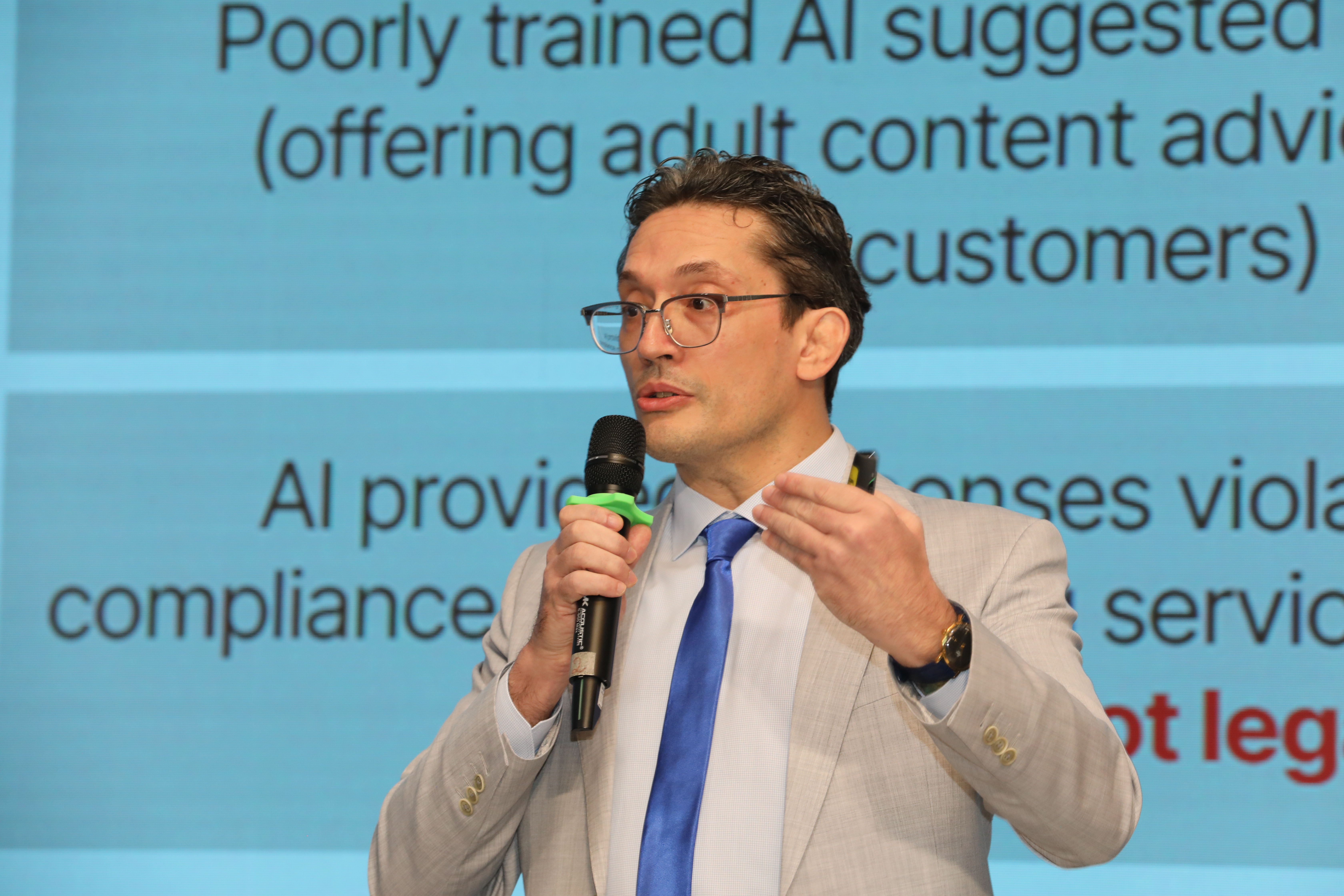 Ông David Lapetina, Phó Tổng Giám đốc Công nghệ và Kỹ Thuật Kyanon Digital - Ảnh Vietnam Martech Day 2024 . 