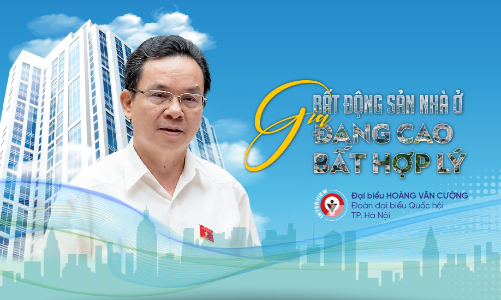 Giá bất động sản nhà ở đang cao bất hợp lý 