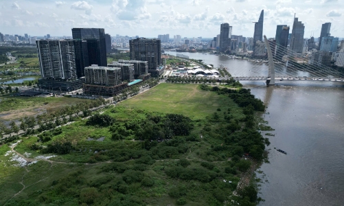 TP.HCM sẽ cải tạo khu đất hoang ven sông Sài Gòn thành công viên xanh