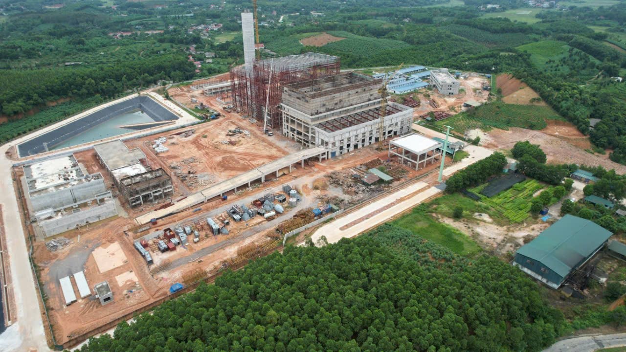Nhà máy điện rác tại Phú Thọ đang chưa thể vận hành sau 7 năm khởi công 