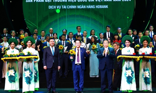 HDBank được vinh danh “Thương hiệu Quốc gia 2024”