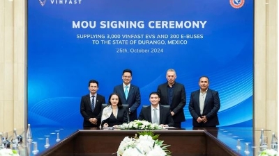 VinFast signs MoU with Mexico’s Durango Drivers' Union for green public transport transition