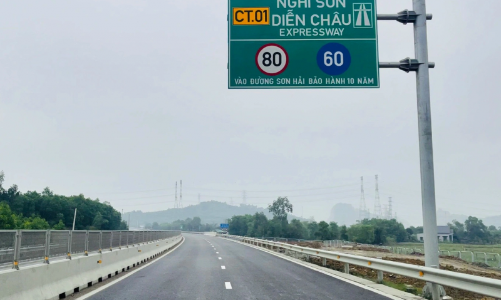 Cục Đường bộ: Việc gắn chữ của Tập đoàn Sơn Hải trên tuyến cao tốc Nghi Sơn-Diễn Châu là chưa phù hợp 