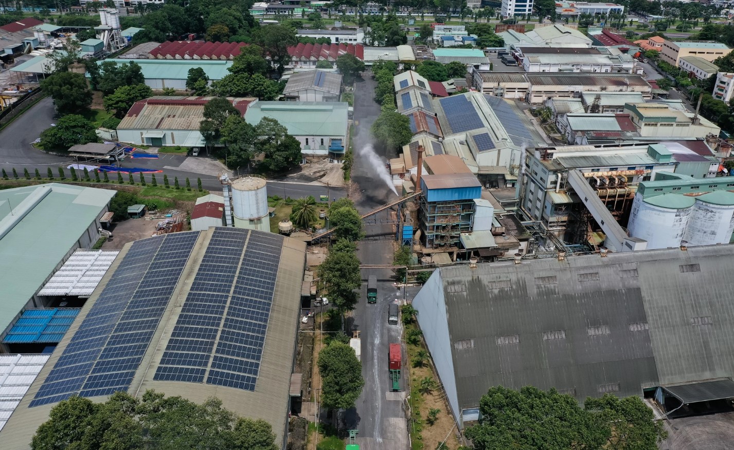 Một góc Khu công nghiệp Biên Hòa 1