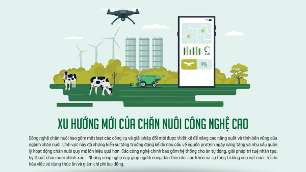 Xu hướng mới của chăn nuôi công nghệ cao