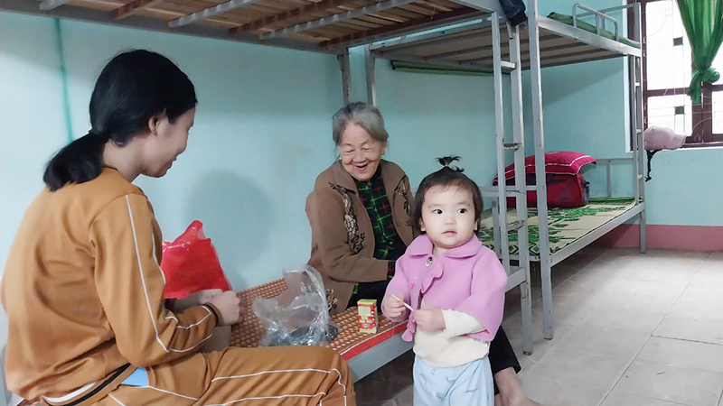 Người dân ở vùng nguy cơ sạt lở đã được sơ tán đến nơi an toàn