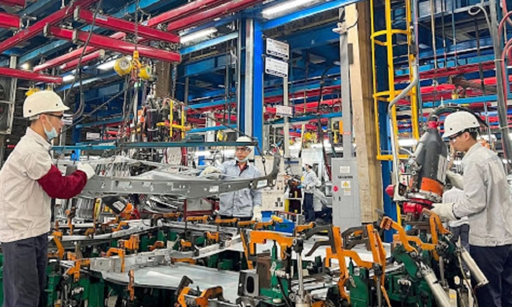 Sản xuất công nghiệp tháng 10/2024 tiếp tục xu hướng tích cực.
