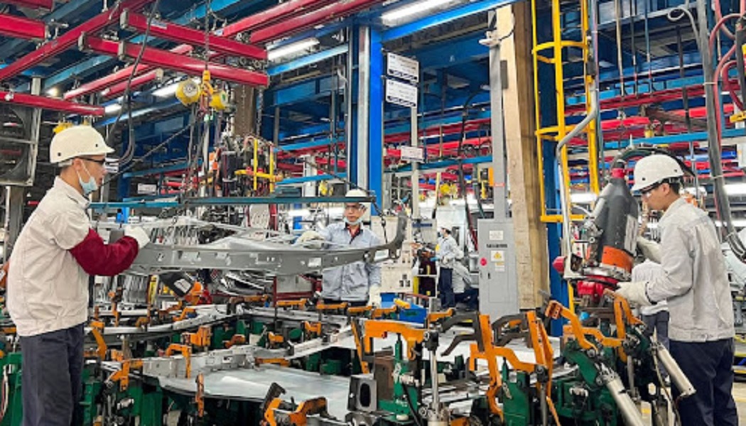 Sản xuất công nghiệp tháng 10/2024 tiếp tục xu hướng tích cực.