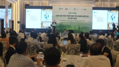 Sustainable development efforts must be associated with biodiversity conservation.