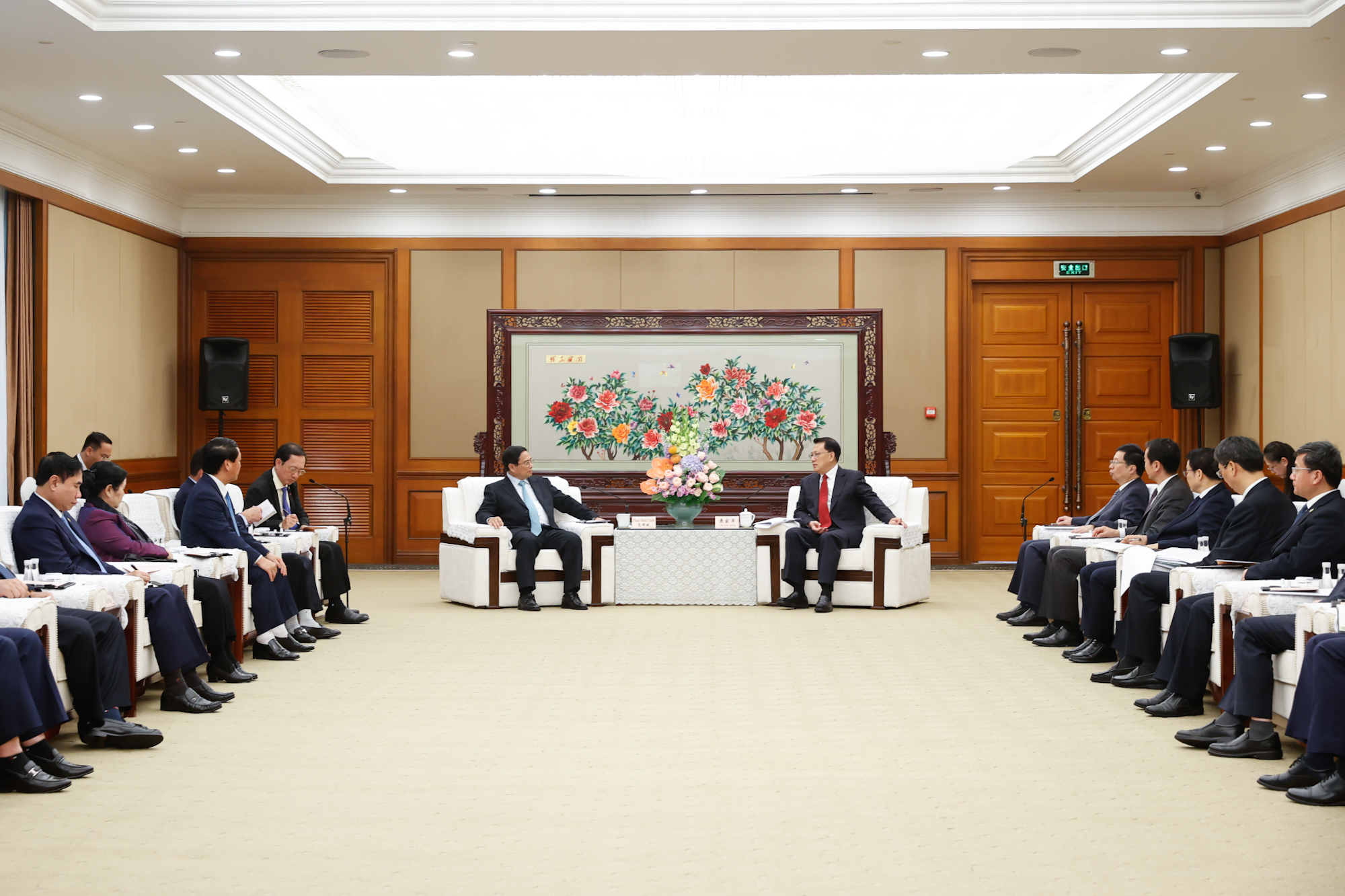 Quang cảnh cuộc hội kiến - Ảnh: VGP