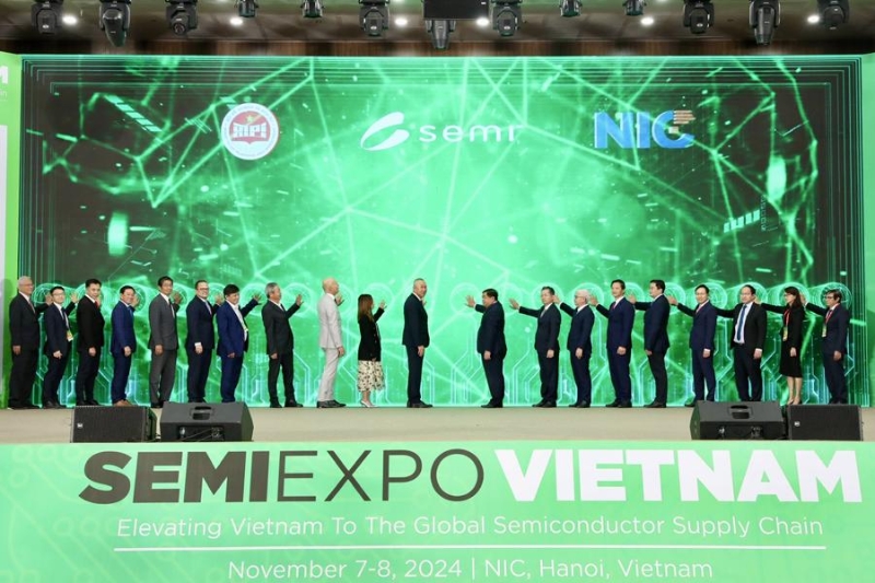 Vietnam Semiconductor Industry Exhibition 2024 opens