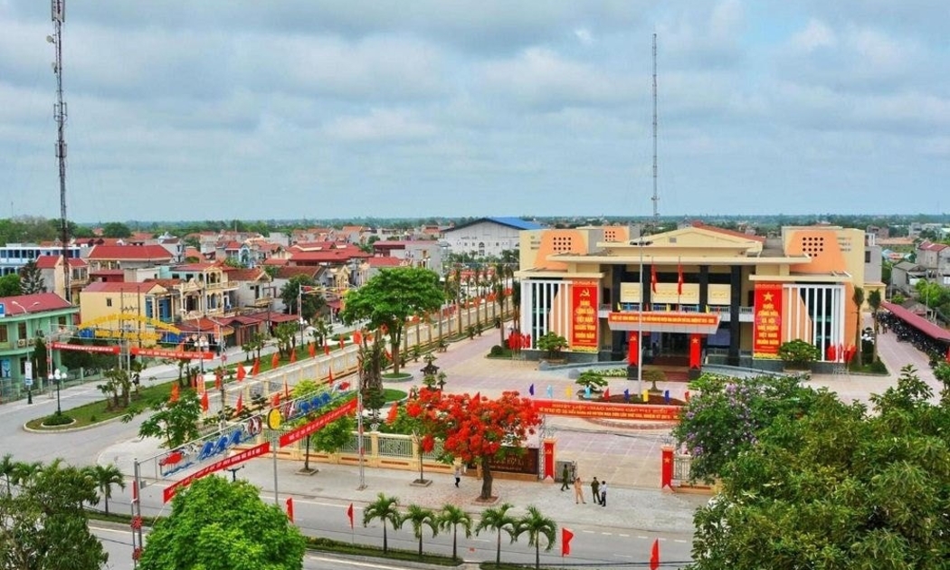 Phát triển không gian vùng huyện Nga Sơn được xác định với 3 khu vực trọng tâm phát triển - 2 hành lang kinh tế