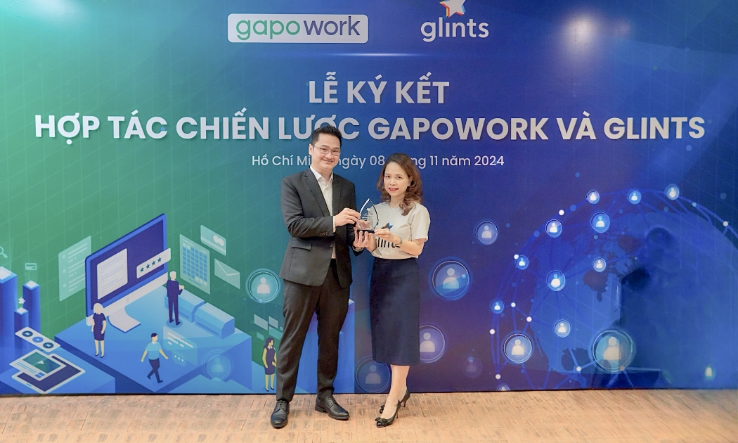 Ký kết hợp tác chiến lược giữa GapoWork và Glints.