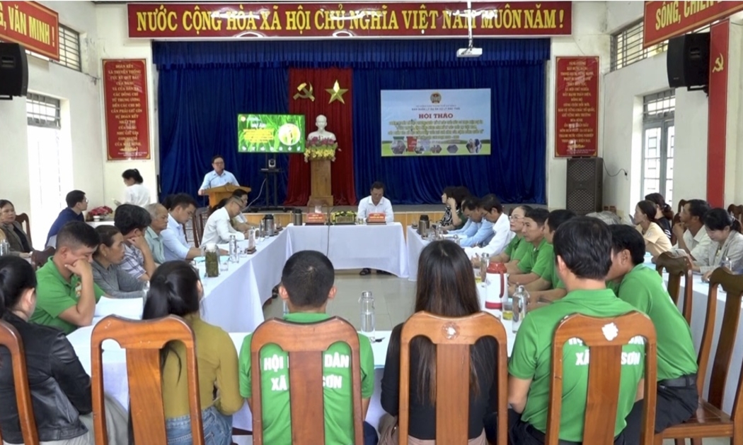 Hội thảo đánh giá kết quả thực hiện Dự án “Tuyên truyền, vận động nông dân xử lý rác thải tại Việt Nam, góp phần vào nỗ lực giảm phát thải khí nhà kính của cộng đồng quốc tế” tại huyện Hòa Vang.
