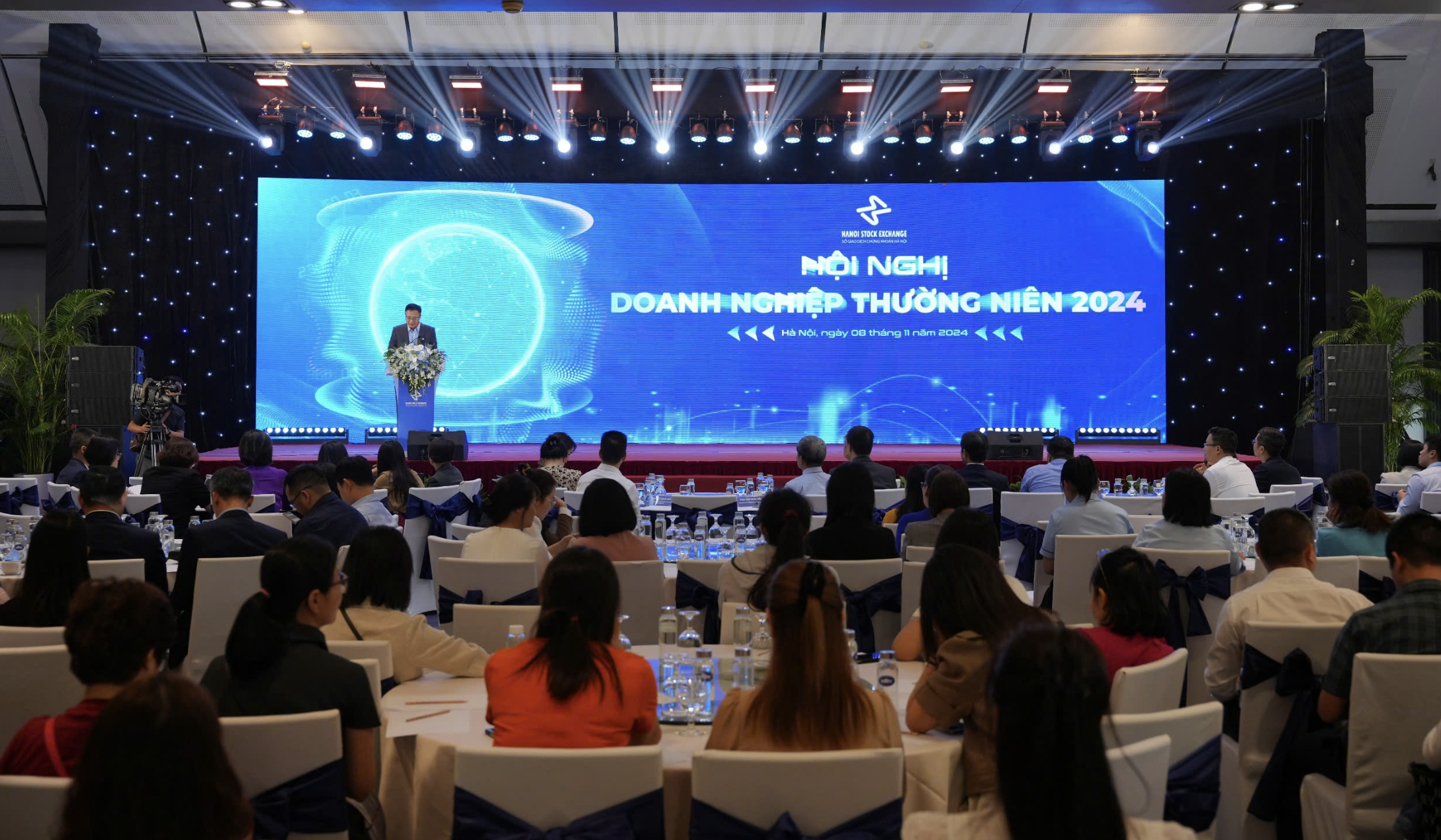 Ngày 8/11, Sở Giao dịch chứng khoán Hà Nội (HNX) tổ chức Hội nghị doanh nghiệp thường niên 2024. 