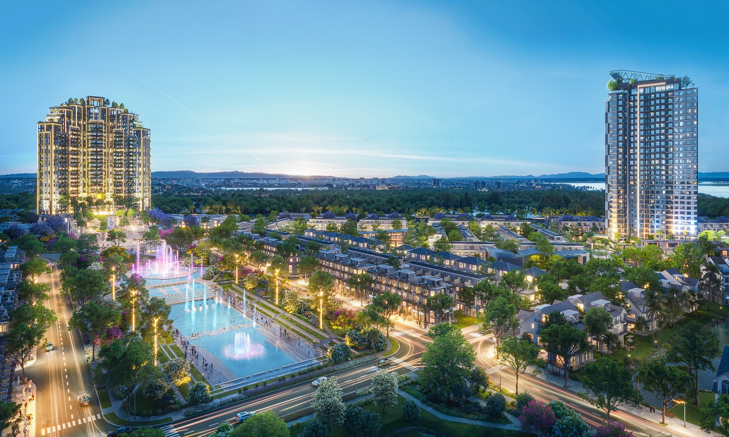 Central Plaza hứa hẹn kích thích kinh tế đêm phát triển.