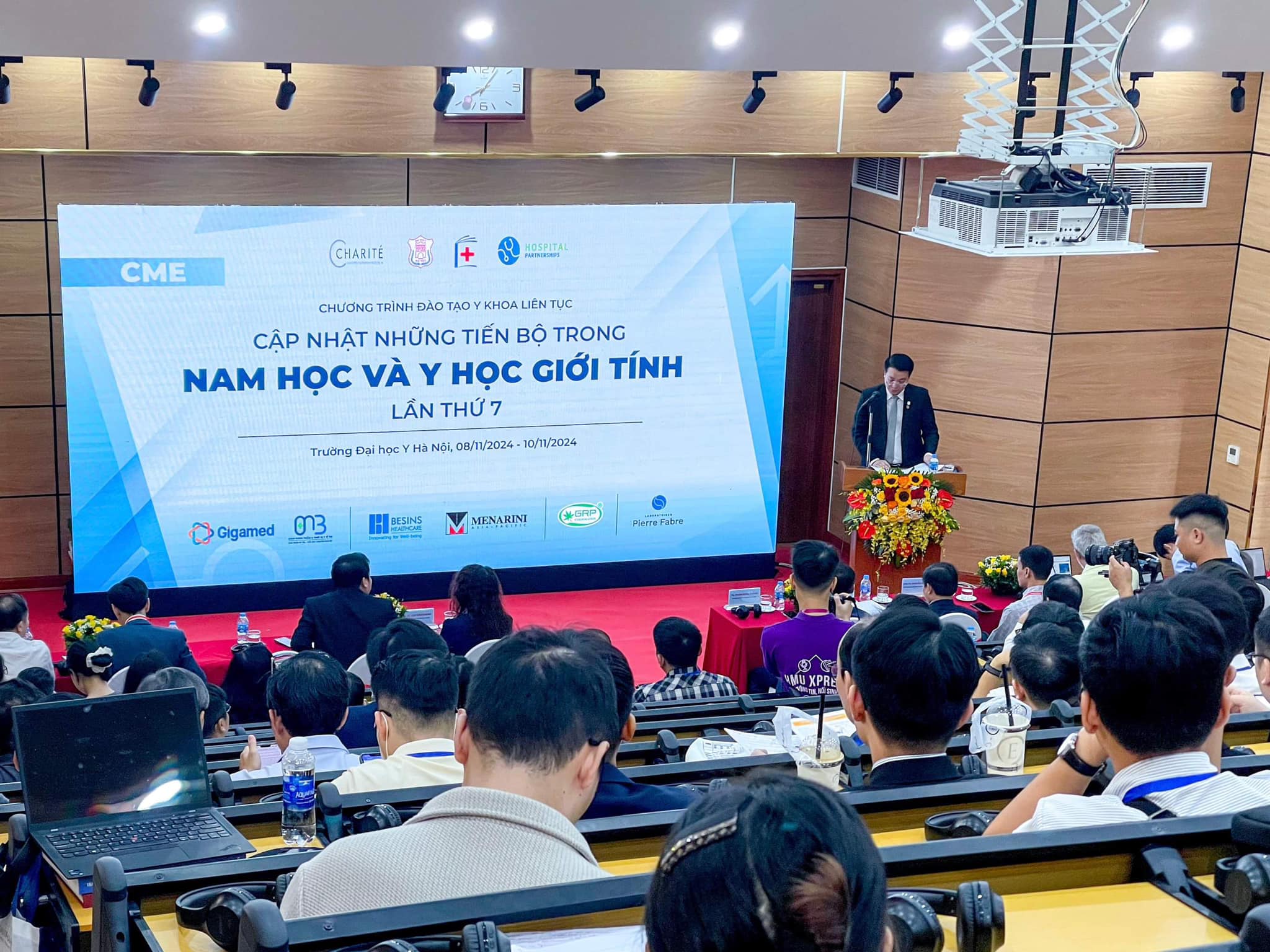 Hội nghị CME - Cập nhật những tiến bộ trong Nam học v&agrave; Y học Giới t&iacute;nh lần thứ 7 diễn ra tại H&agrave; Nội từ ng&agrave;y 8 - 10/11.