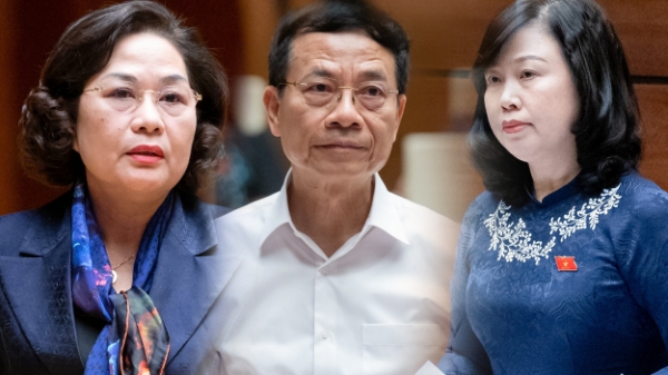 Quốc hội bắt đầu chất vấn 3 Bộ trưởng, trưởng ngành: Ngân hàng, Y tế, Thông tin và Truyền thông