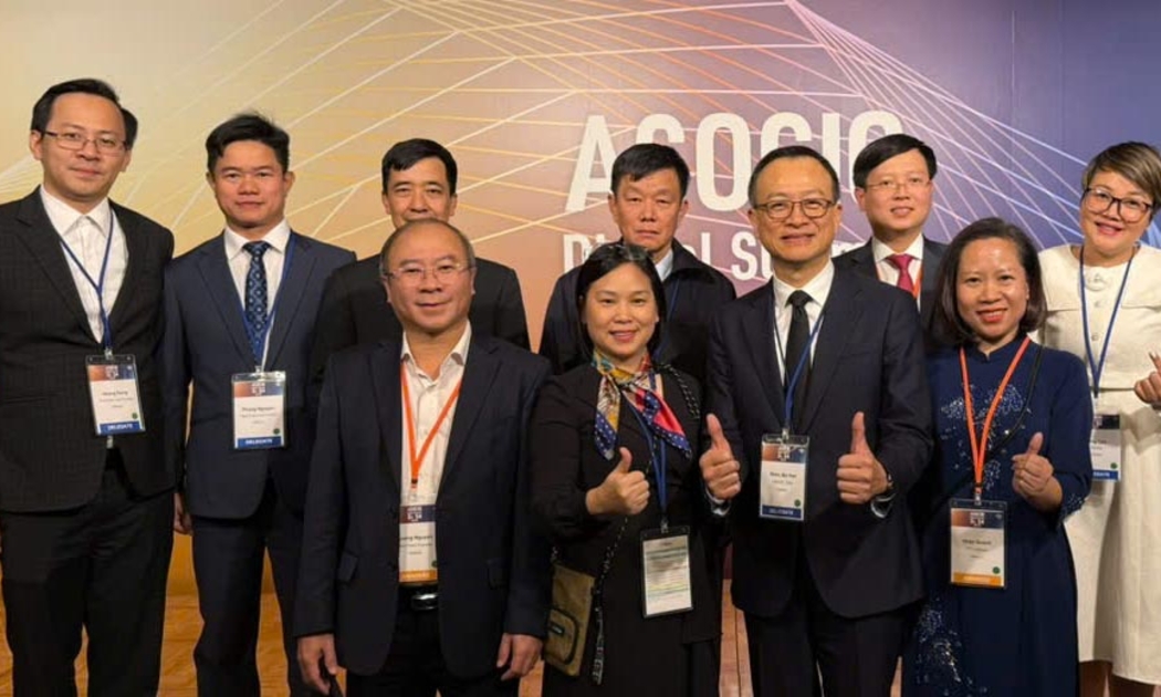 Các đại diện Việt Nam tại giải thưởng công nghệ ASOCIO DX Award 2024