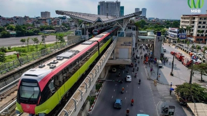 Elevated section of Hanoi metro line officially inaugurated