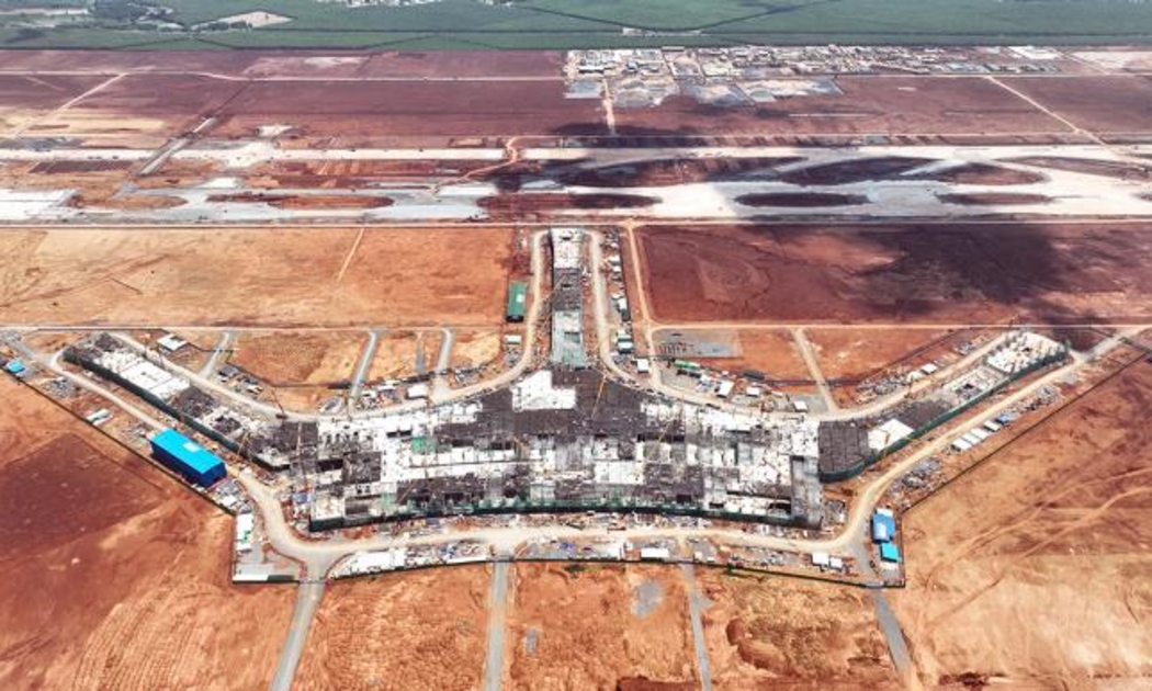 Nhà ga hành khách sân bay Long Thành hiện đã đạt khoảng 66% khối lượng, dự kiến sẽ hoàn thành trước cuối tháng 8/2026.
