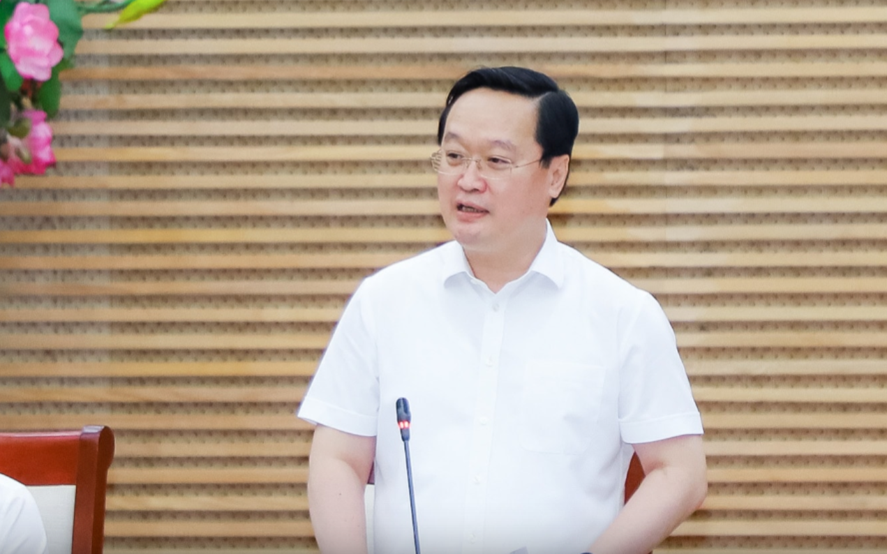 Ông Nguyễn Đức Trung, Chủ tịch UBND tỉnh Nghệ An được bầu giữ chức Bí thư Tỉnh ủy Nghệ An.  Ảnh: PHẠM BẰNG