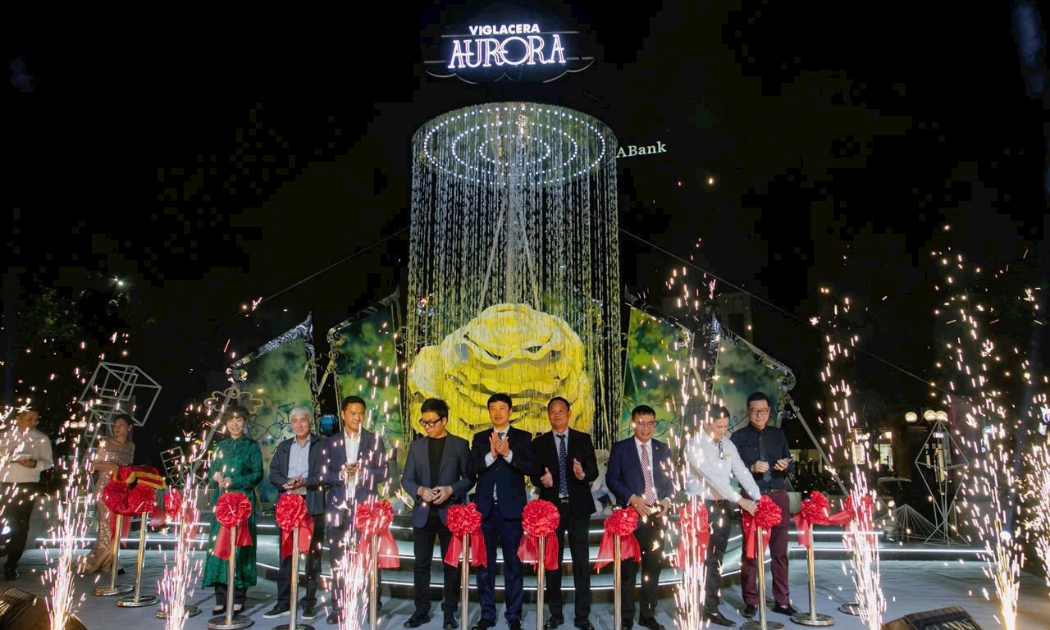 Khai mạc Triển lãm Viglacera Aurora tại Lễ hội Thiết kế Sáng tạo Hà Nội 2024