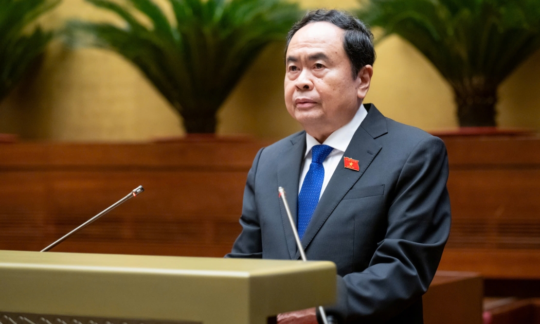 Chủ tịch Quốc hội Trần Thanh Mẫn phát biểu kết thúc phiên chất vấn và trả lời chất vấn chiều ngày 12/11.