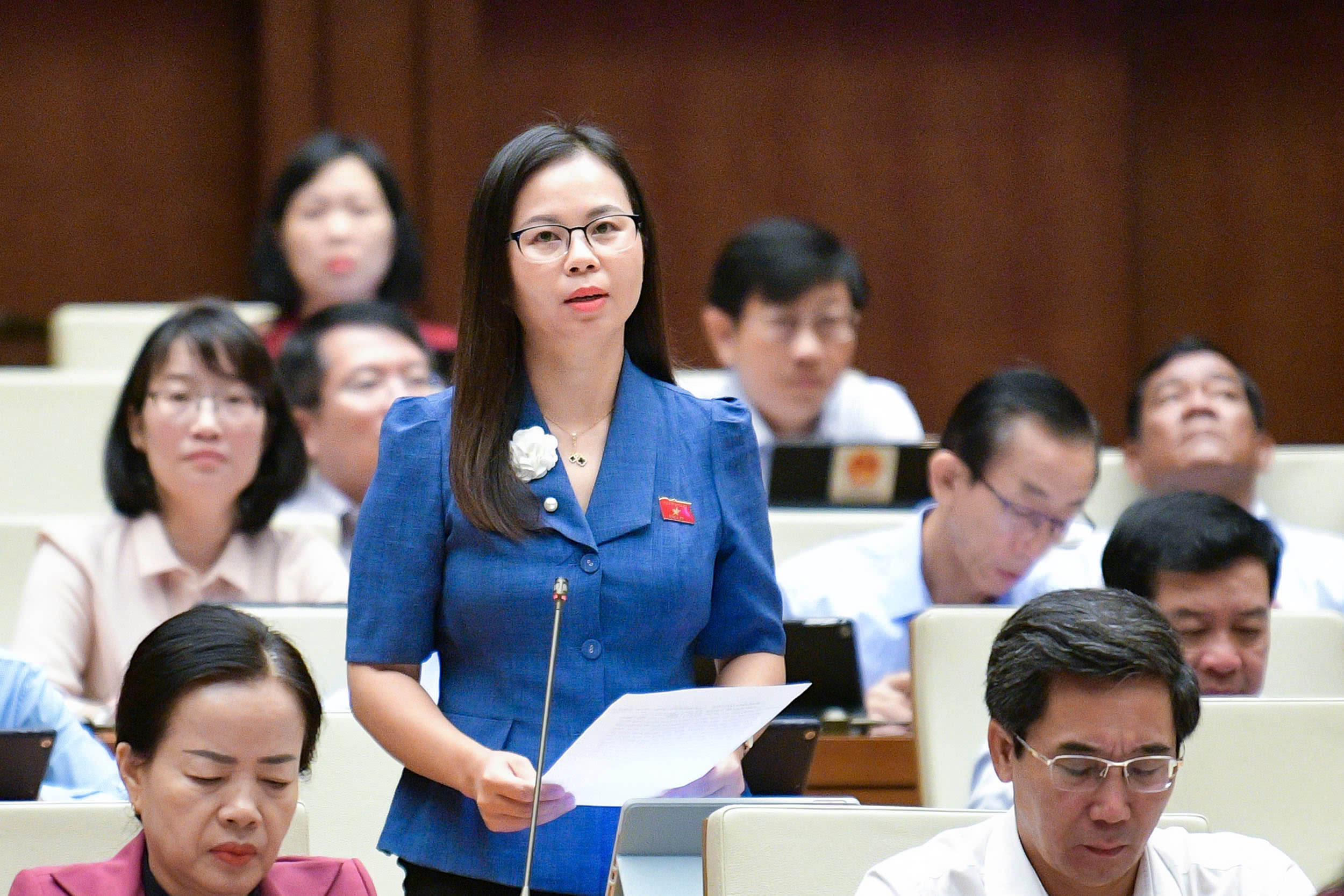 Đại biểu Chu Thị Hồng Thái, đoàn Lạng Sơn.