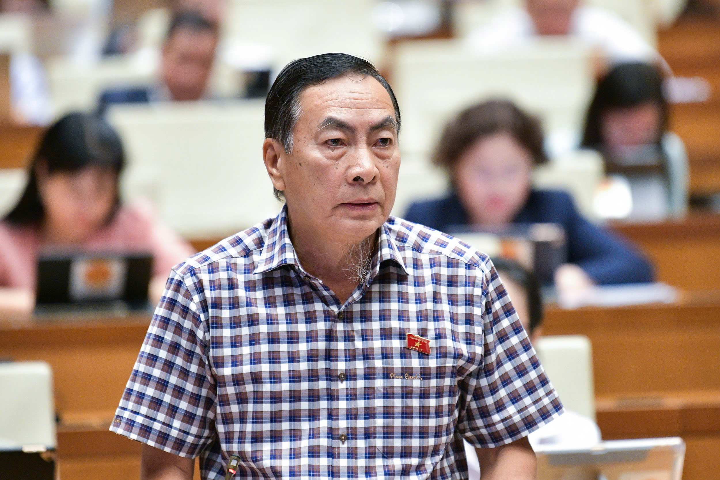 Đại biểu Phạm Văn Hòa, đoàn Đồng Tháp.