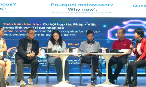 Pháp có thể giúp Việt Nam đạt được mục tiêu về trí tuệ nhân tạo