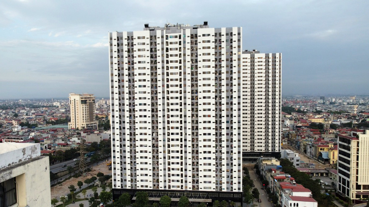 Giá thuê chung cư mới tại khu HH1-HH2-HH3-HH4 Đồng Quốc Bình cao gấp nhiều lần giá cũ, quá sức chi trả của người dân nên Hải Phòng dừng thực hiện