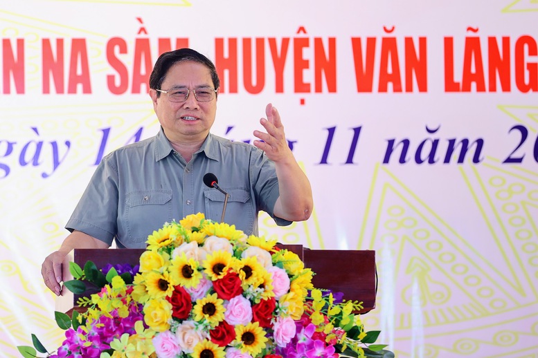 Thủ tướng Chính phủ phát biểu tại ngày hội. Ảnh: VGP.