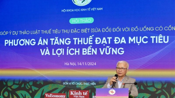 Lãnh đạo Hội Khoa học Kinh tế: Cần nghiên cứu toàn diện các kịch bản tăng thuế tiêu thụ đặc biệt rượu bia