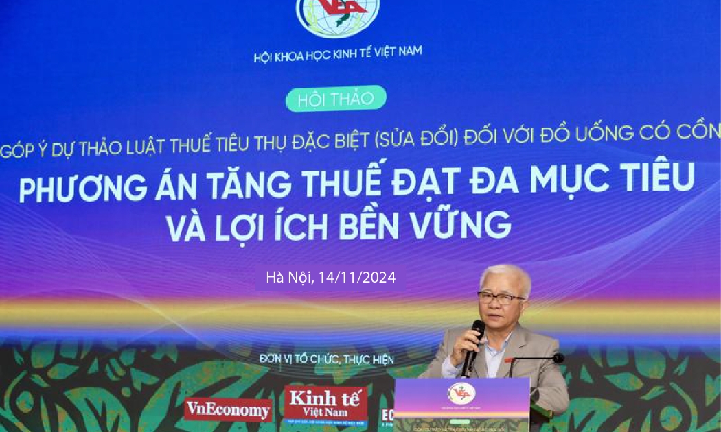 TS. Chử Văn Lâm, Phó Chủ tịch thường trực Hội Khoa học Kinh tế Việt Nam - Ảnh: Việt Dũng.